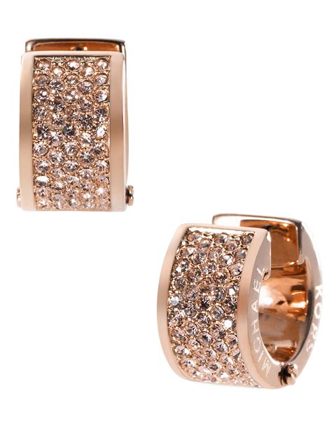 michael kors earrings rose gold|Michael Kors necklace rose gold.